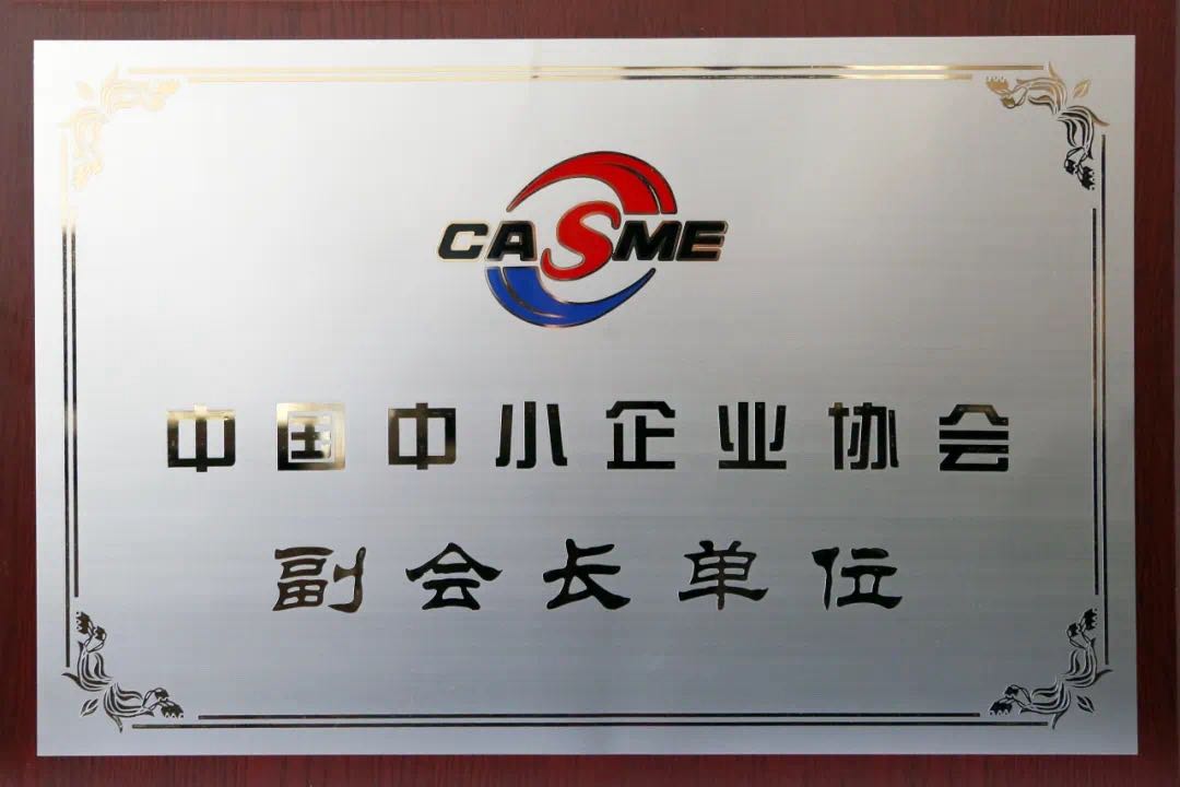 中國中小企業協會副會長單位